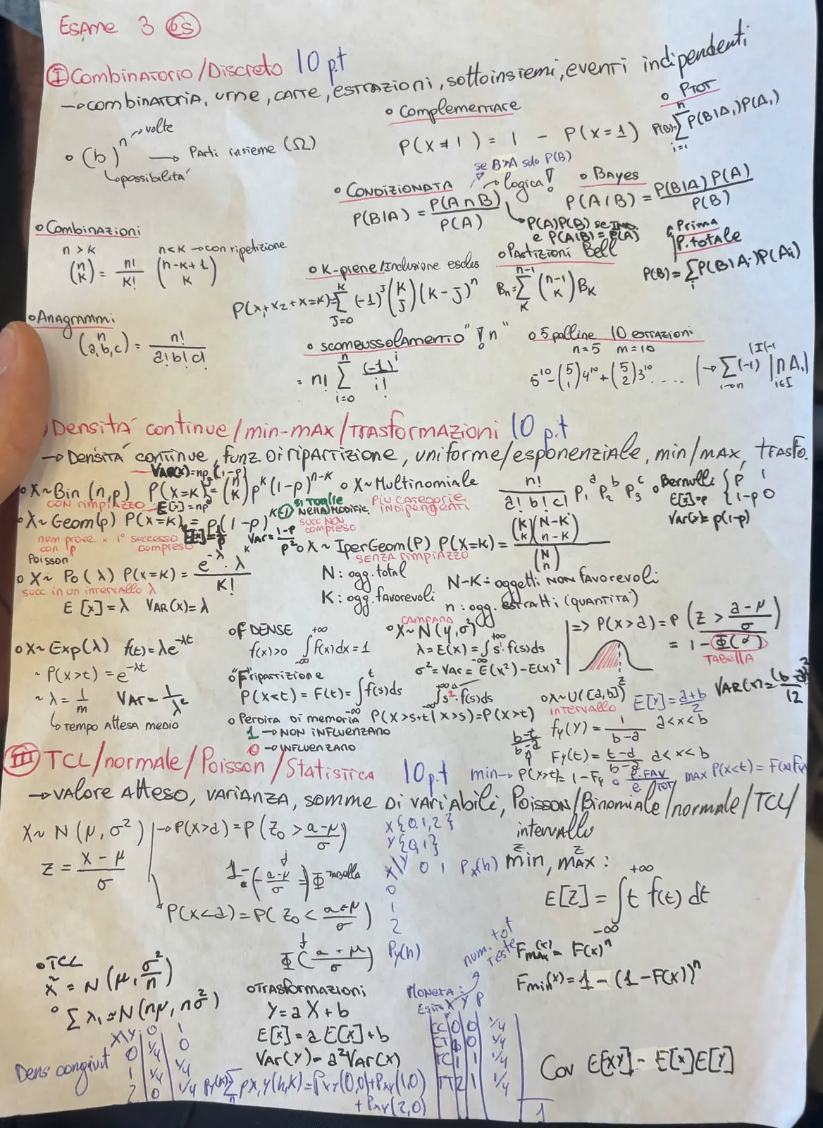 Matematica discreta — Probabilità